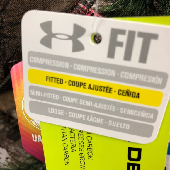 Under Armour ColdGear Camo Leggings Pants Infrared - Picture 5 of 8